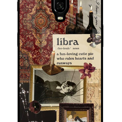 Libra Zodiac Oneplus 6T Glass Case