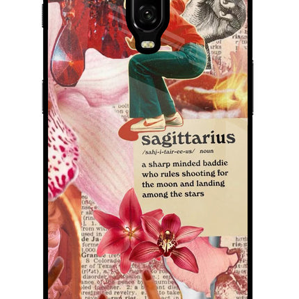 Sagittarius Zodiac Oneplus 6T Glass Case