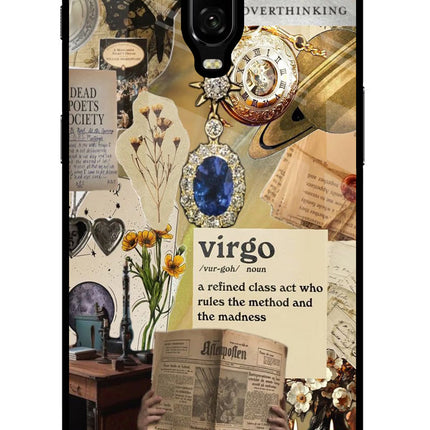 Virgo Zodiac Oneplus 6T Glass Case