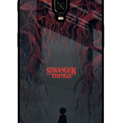 Ordinary Things Dark Side Oneplus 6T Glass Case Back Cover by Casekaro