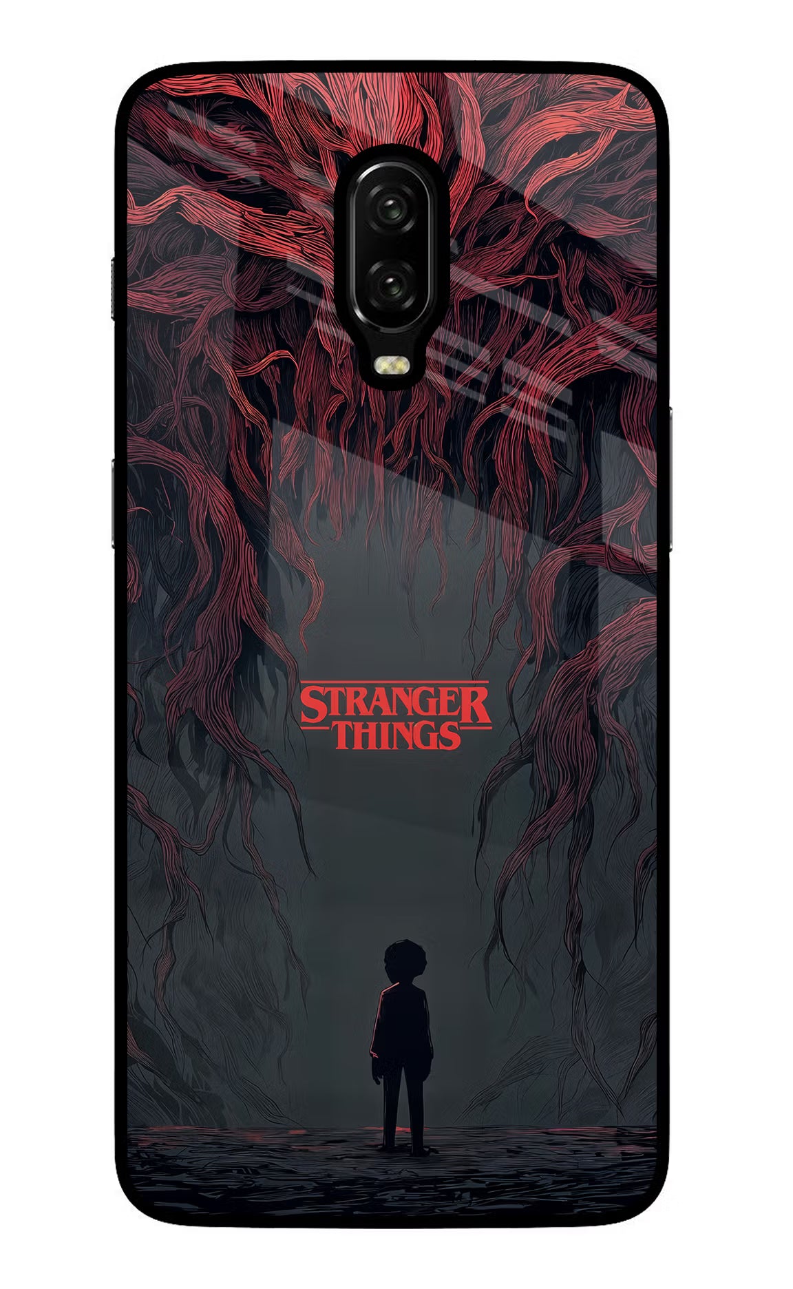 Ordinary Things Dark Side Oneplus 6T Glass Case Back Cover by Casekaro