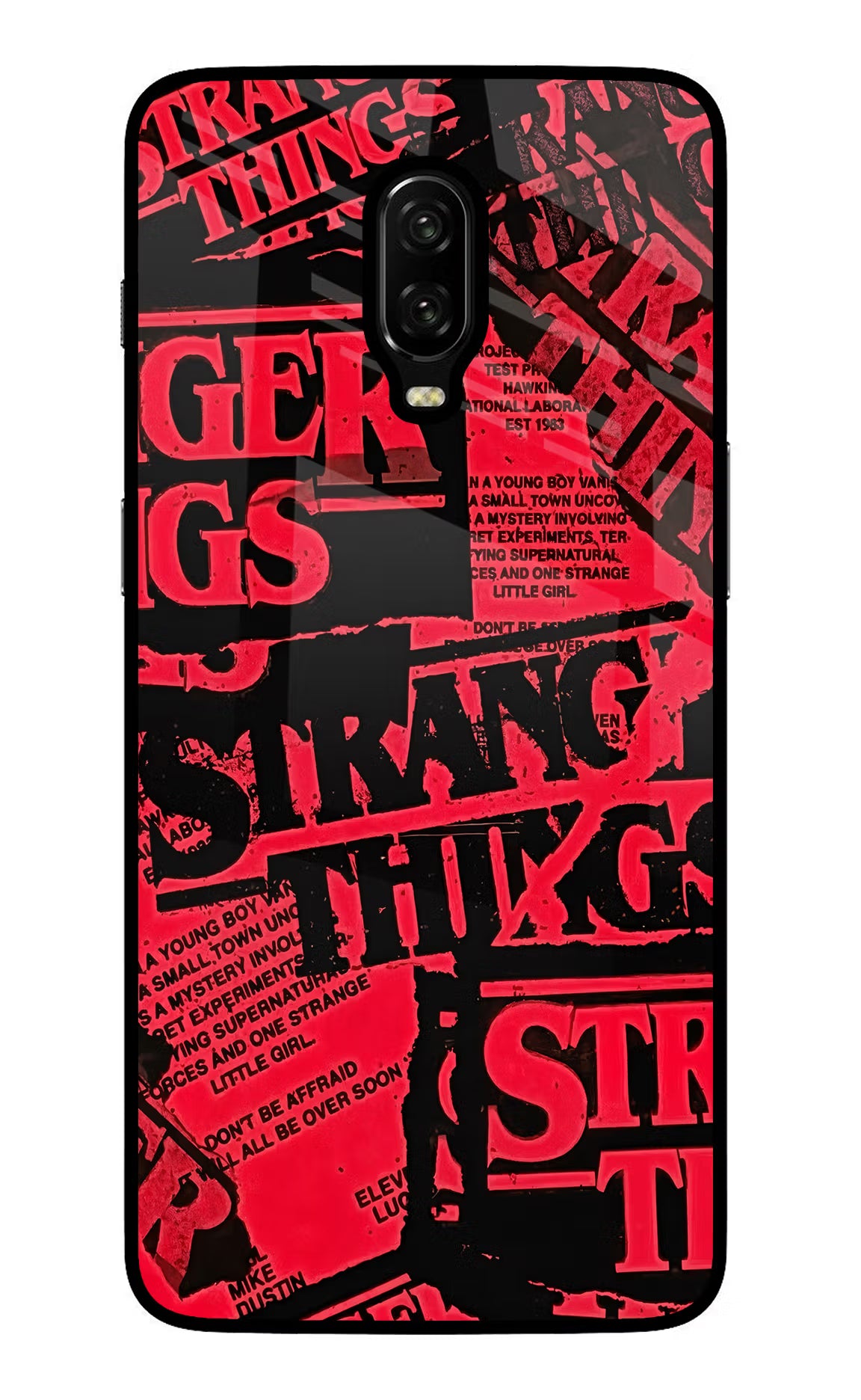 Ordinary Things Oneplus 6T Glass Case Back Cover by Casekaro