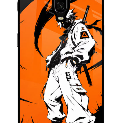 Street Samurai  Oneplus 6T Glass Case