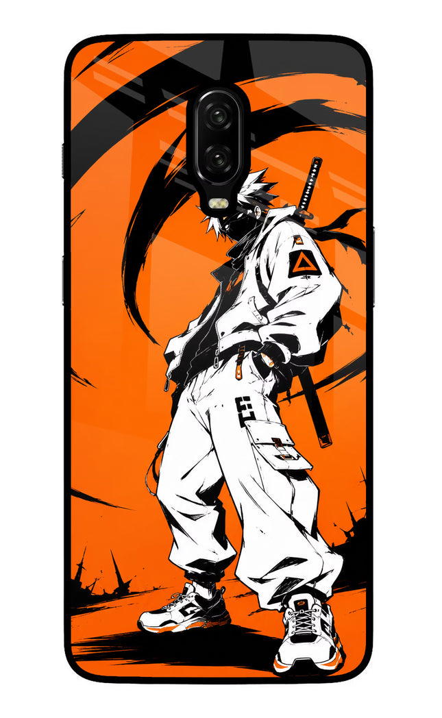 Street Samurai  Oneplus 6T Glass Case
