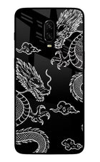 Twin Dragons Oneplus 6T Glass Case