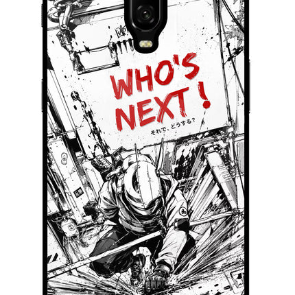 Who's Next Oneplus 6T Glass Case