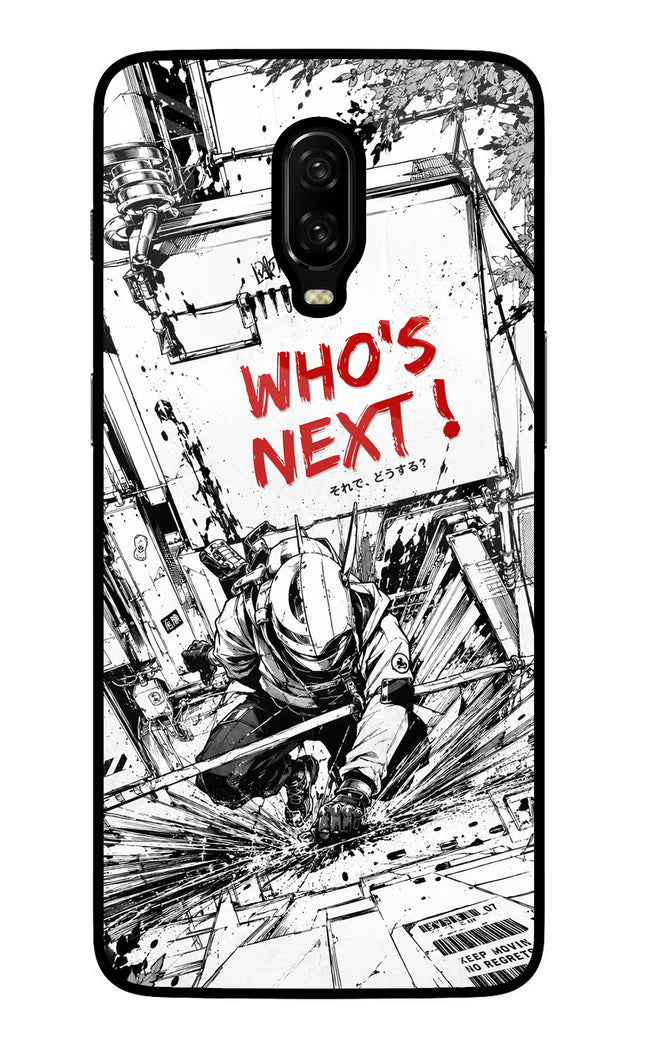Who's Next Oneplus 6T Glass Case