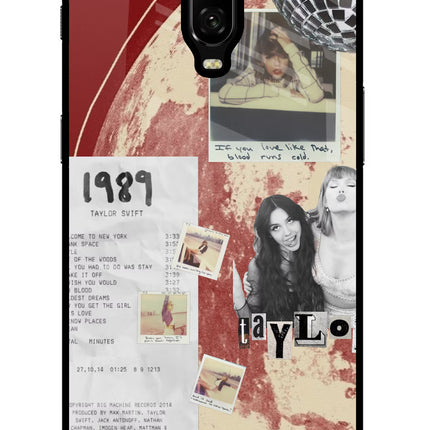 Taylor Swift Oneplus 6T Glass Case