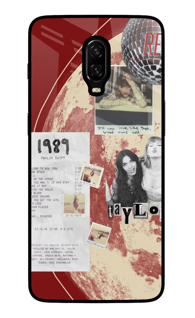 Taylor Swift Oneplus 6T Glass Case