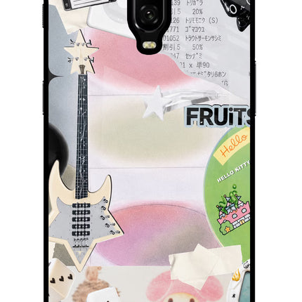 Softcore case Oneplus 6T Glass Case