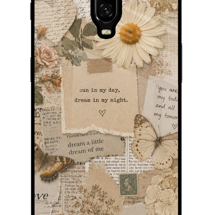 Vintage case Oneplus 6T Glass Case