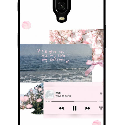 Wave to earth Oneplus 6T Glass Case