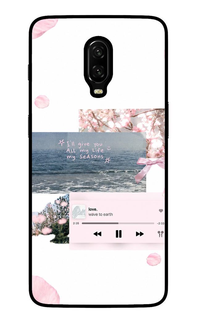 Wave to earth Oneplus 6T Glass Case