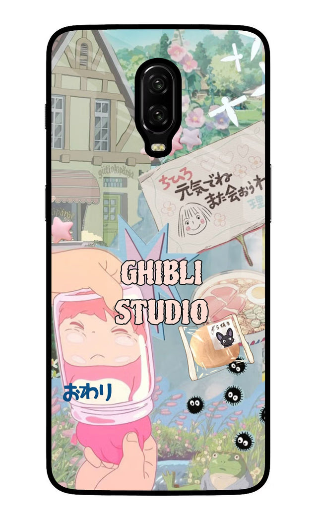 Studio Ghibli Oneplus 6T Glass Case