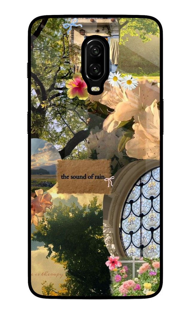 Rain Oneplus 6T Glass Case