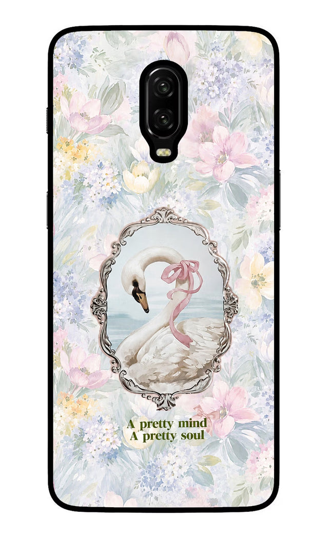 Pretty Mind Pretty Soul Oneplus 6T Glass Case
