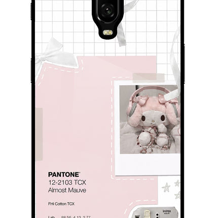 Pantone Asthetic Oneplus 6T Glass Case