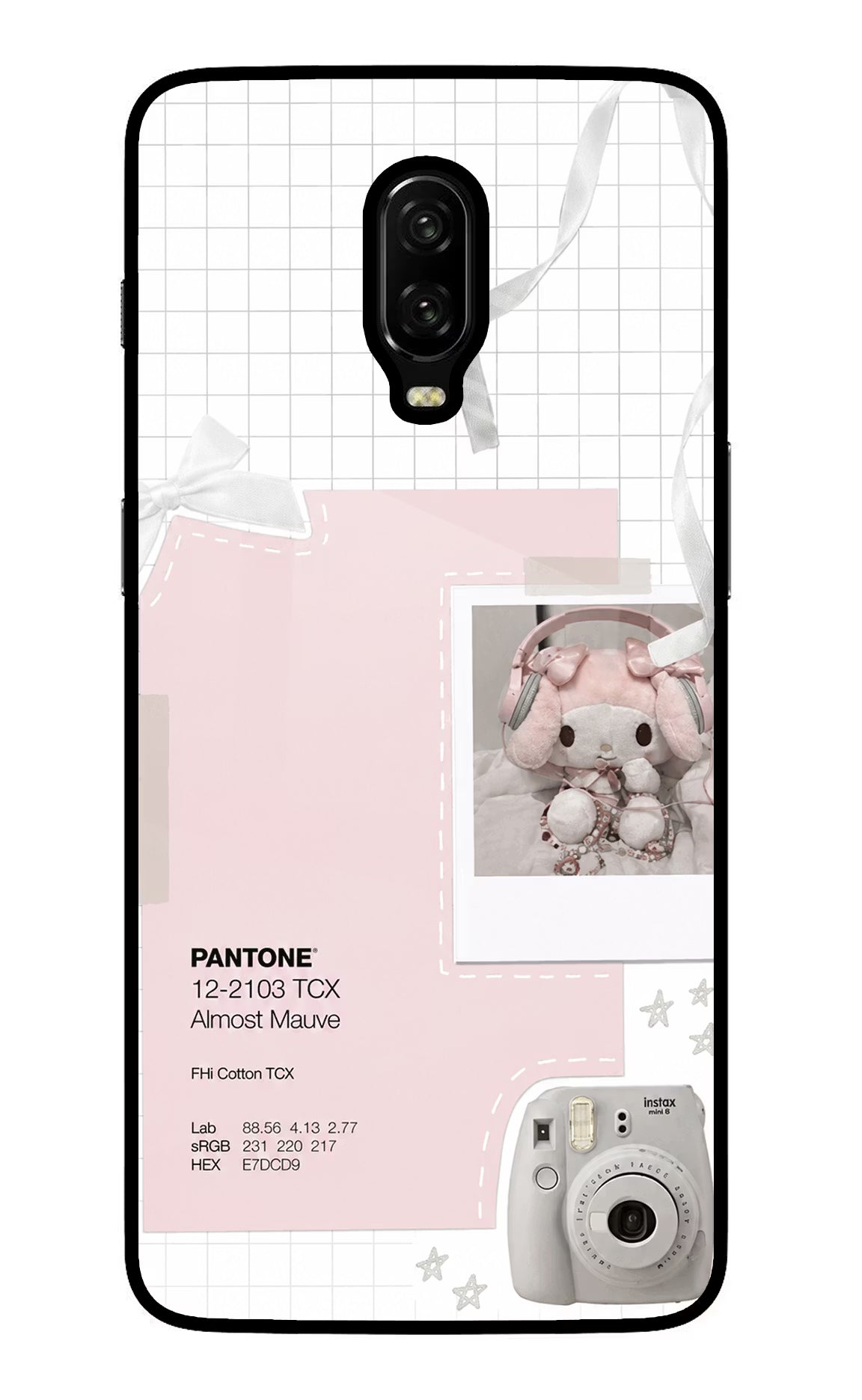 Pantone Asthetic Oneplus 6T Glass Case