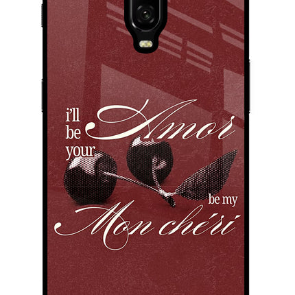 Velvet Cherry Oneplus 6T Glass Case