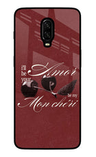 Velvet Cherry Oneplus 6T Glass Case