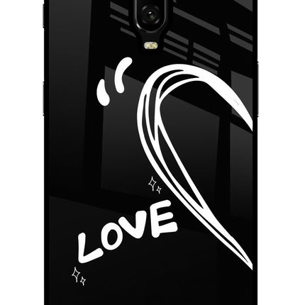 Love Line Oneplus 6T Glass Case