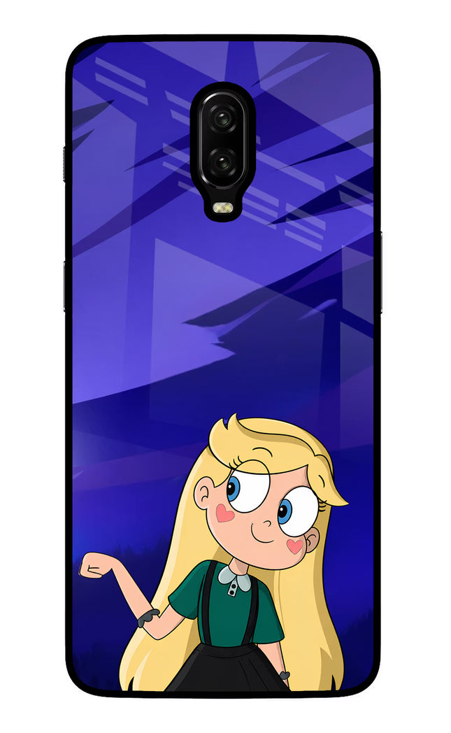 Star Glow Oneplus 6T Glass Case