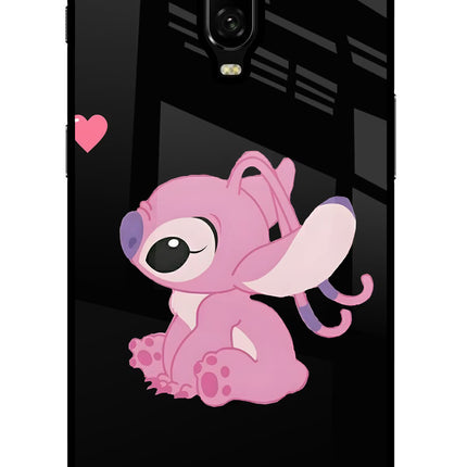 Angel Crush Oneplus 6T Glass Case