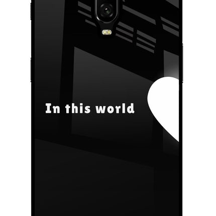 This World Oneplus 6T Glass Case
