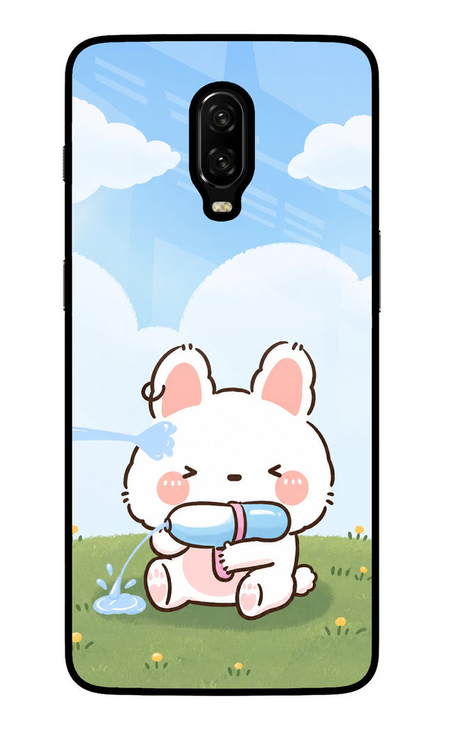 Bunny Treat Oneplus 6T Glass Case