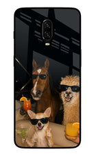 Party Squad Oneplus 6T Glass Case