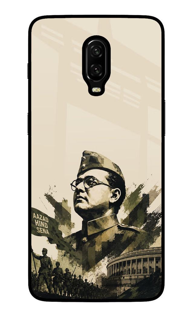 Netaji Rising Oneplus 6T Glass Case
