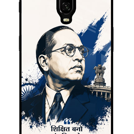 Bhagat Singh Trio Oneplus 6T Glass Case