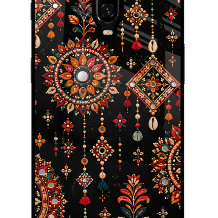 Boho Noir Oneplus 6T Glass Case
