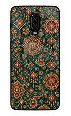 Green Pataka Oneplus 6T Glass Case