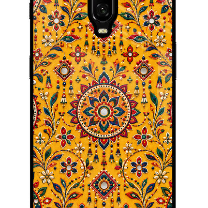 Sunlit Aura Oneplus 6T Glass Case