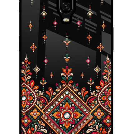 Noir Mehfil Oneplus 6T Glass Case