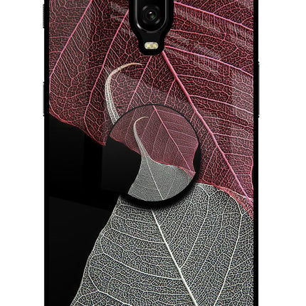 Leaf Pattern Oneplus 6T Pop Case by Casekaro