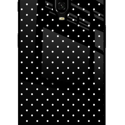 White Dots Oneplus 6T Pop Case by Casekaro