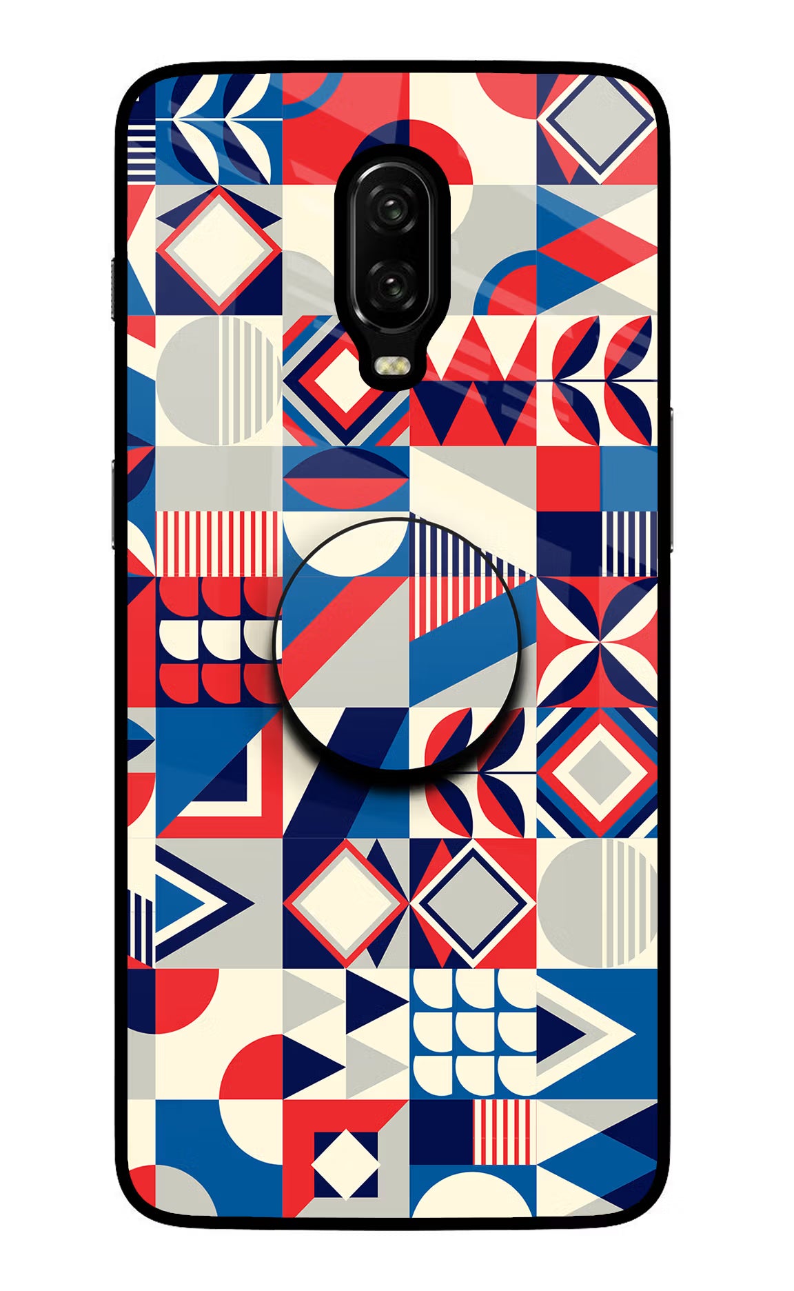 Colorful Pattern Oneplus 6T Pop Case by Casekaro