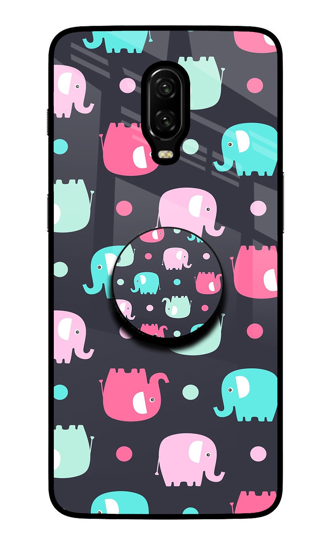 Baby Elephants Oneplus 6T Pop Case