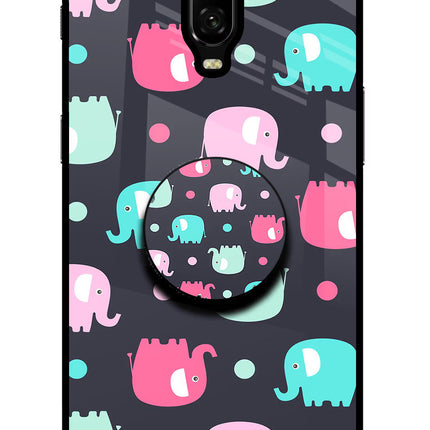 Baby Elephants Oneplus 6T Pop Case by Casekaro
