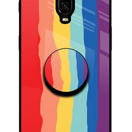 Rainbow Oneplus 6T Pop Case by Casekaro