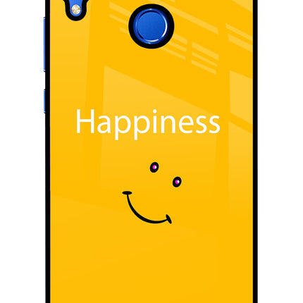 Happiness With Smiley Honor 8X Glass Case