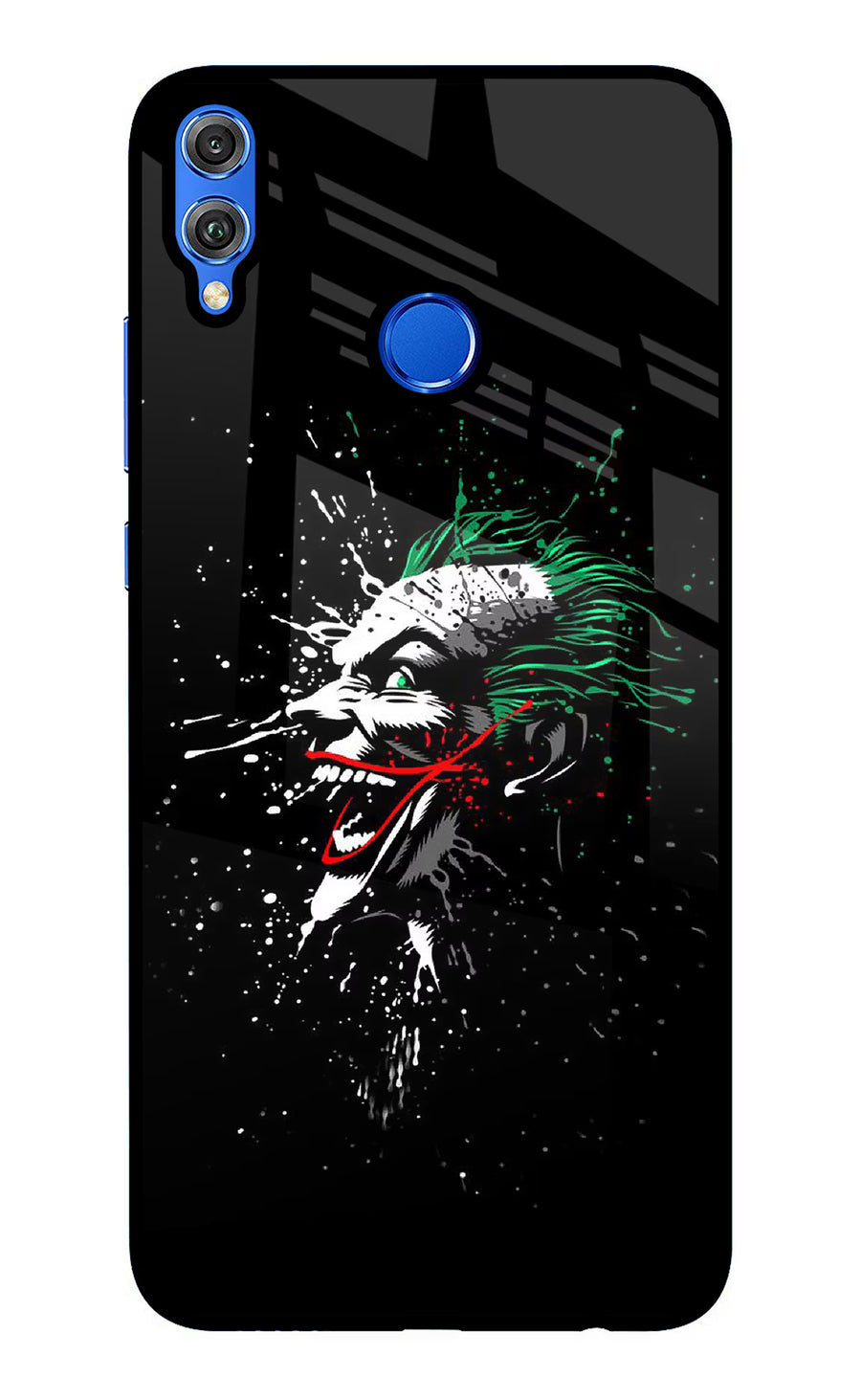 Joker Honor 8X Back Cover, Glass case