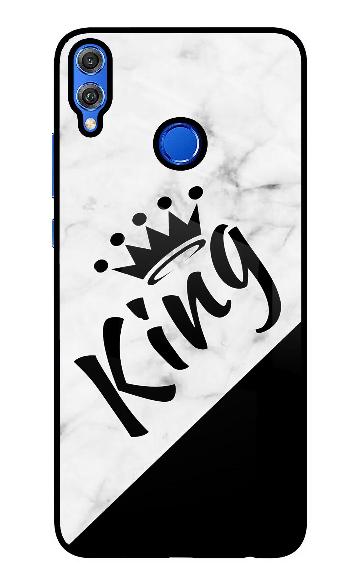 King Honor 8X Glass Case Back Cover by Casekaro