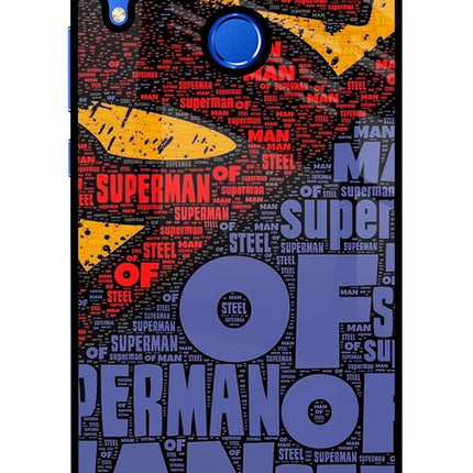 Superman Honor 8X Glass Case Back Cover by Casekaro