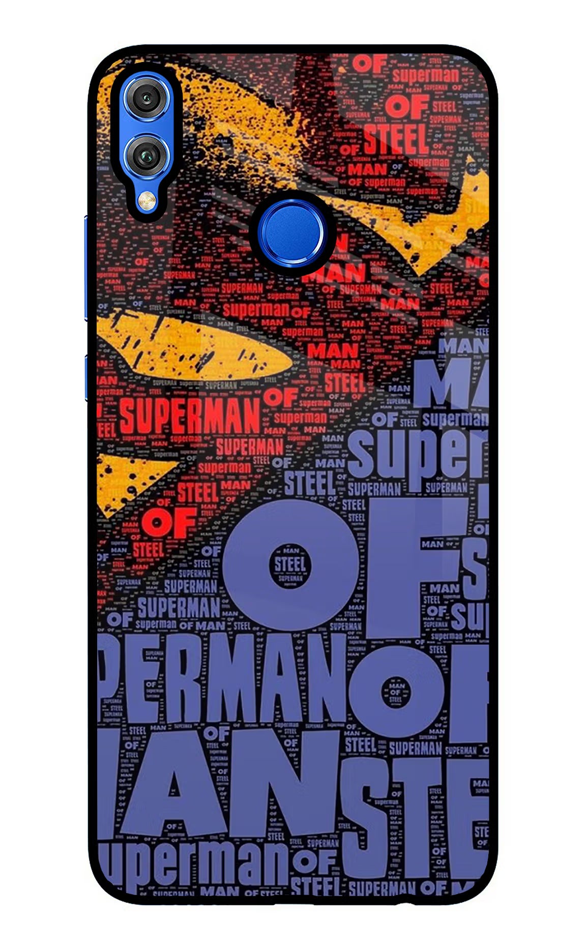 Superman Honor 8X Glass Case Back Cover by Casekaro