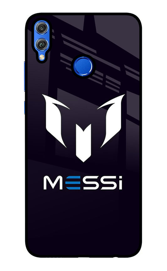 Messi Logo Honor 8X Glass Case
