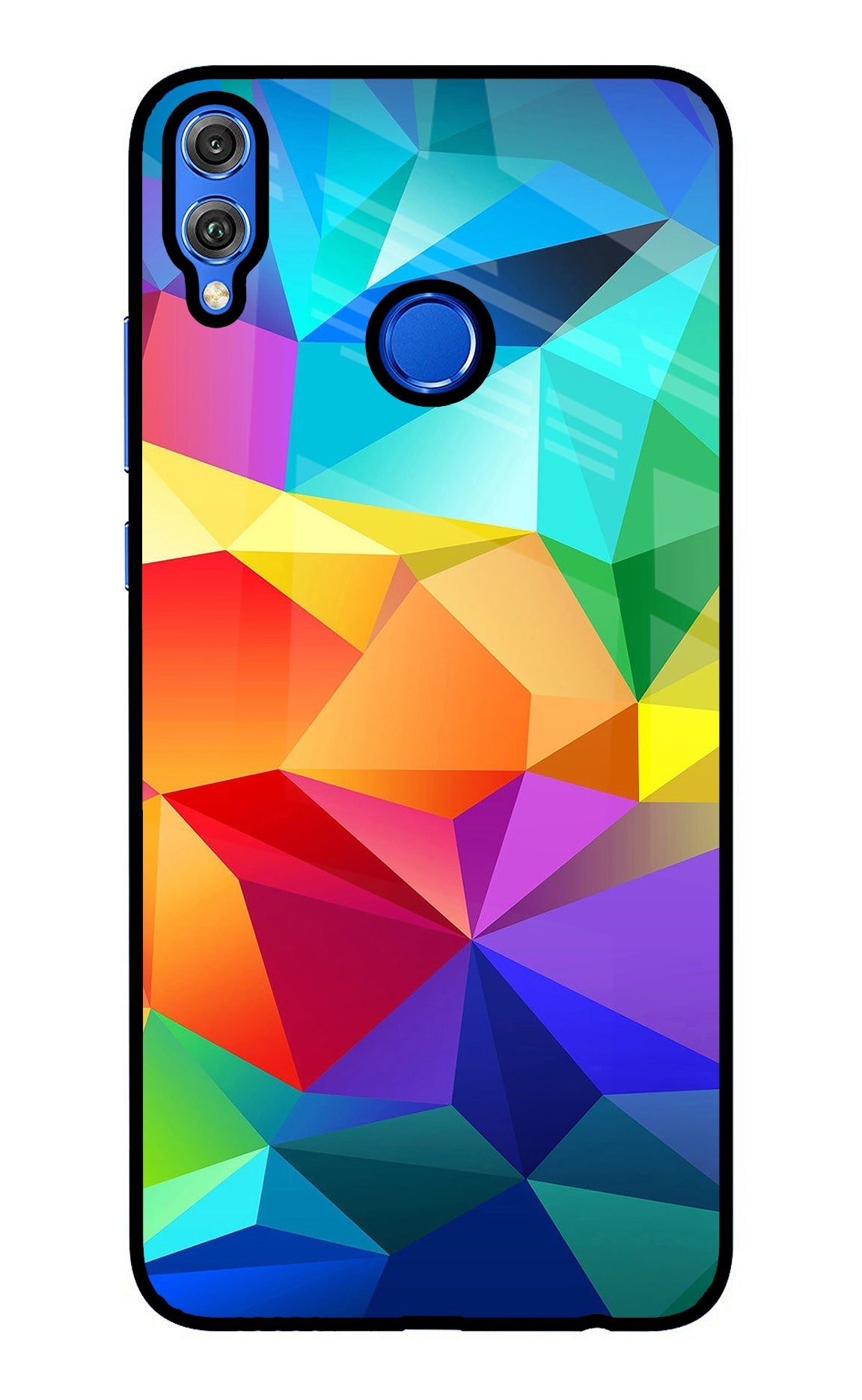 Abstract Pattern Honor 8X Back Cover