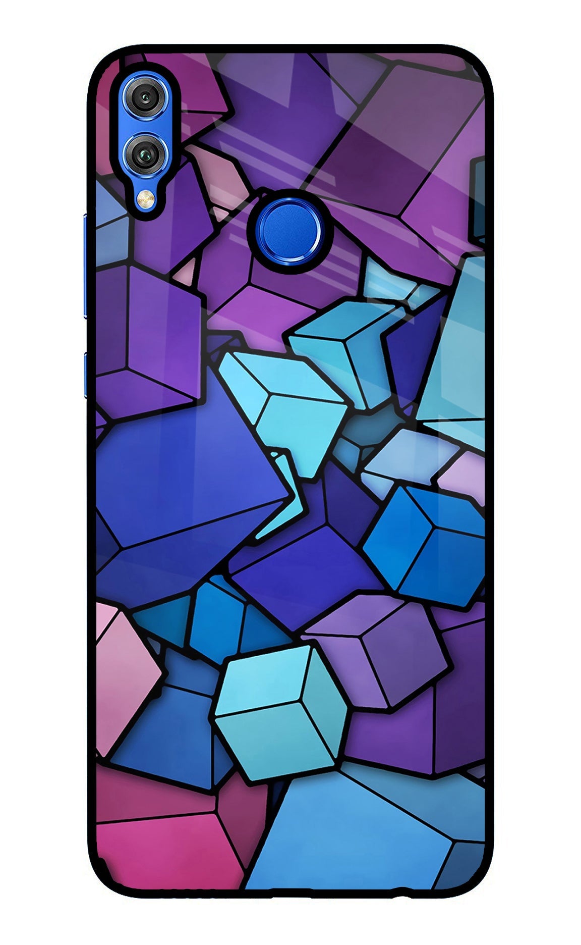 Cubic Abstract Honor 8X Glass Case